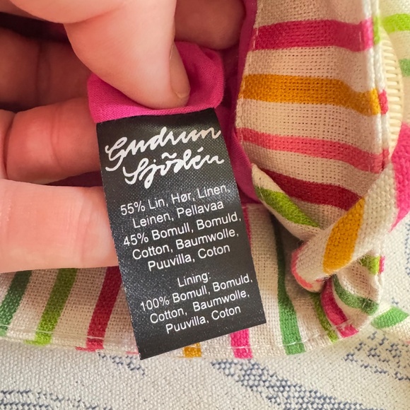 Gudrun Sjöden Striped Cross-Body  Bag – NWT - Picture 8 of 8